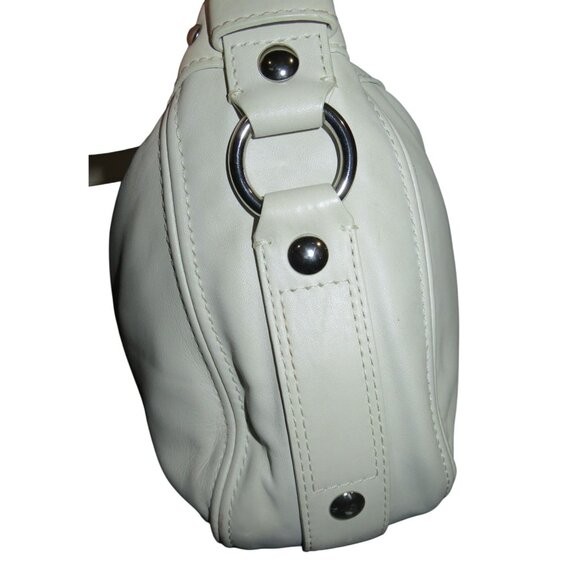 Coach 2010 Zoe Leather Hobo Handbag in Cream White - Picture 4 of 11